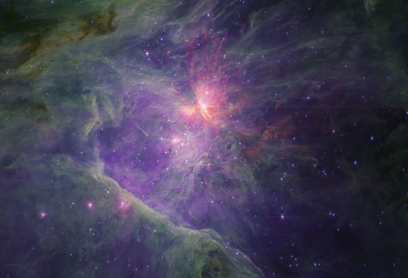 Νεφέλωμα του Ωρίωνα Τηλεσκόπιο James Webb